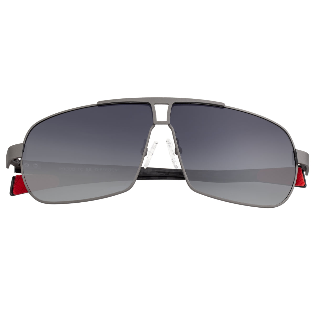 Breed Sagittarius Titanium Polarized Sunglasses - Gunmetal/Black - BSG032GM