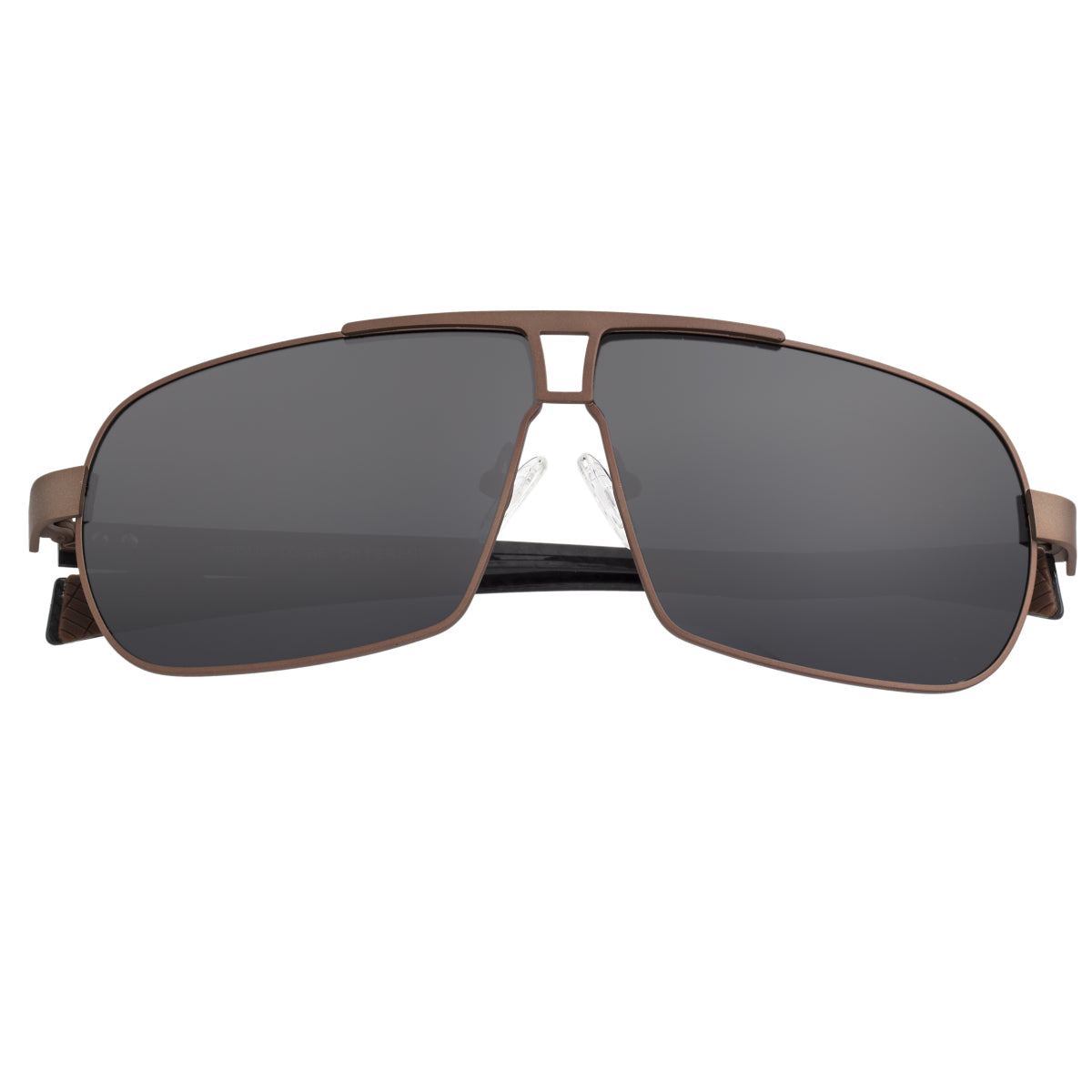 Breed Sagittarius Titanium Polarized Sunglasses - Brown/Black - BSG032BN