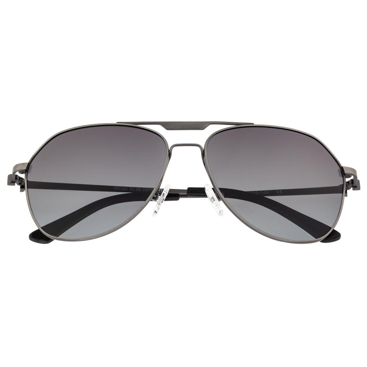 Breed Mount Titanium Polarized Sunglasses - Gunmetal/Black - BSG056GY