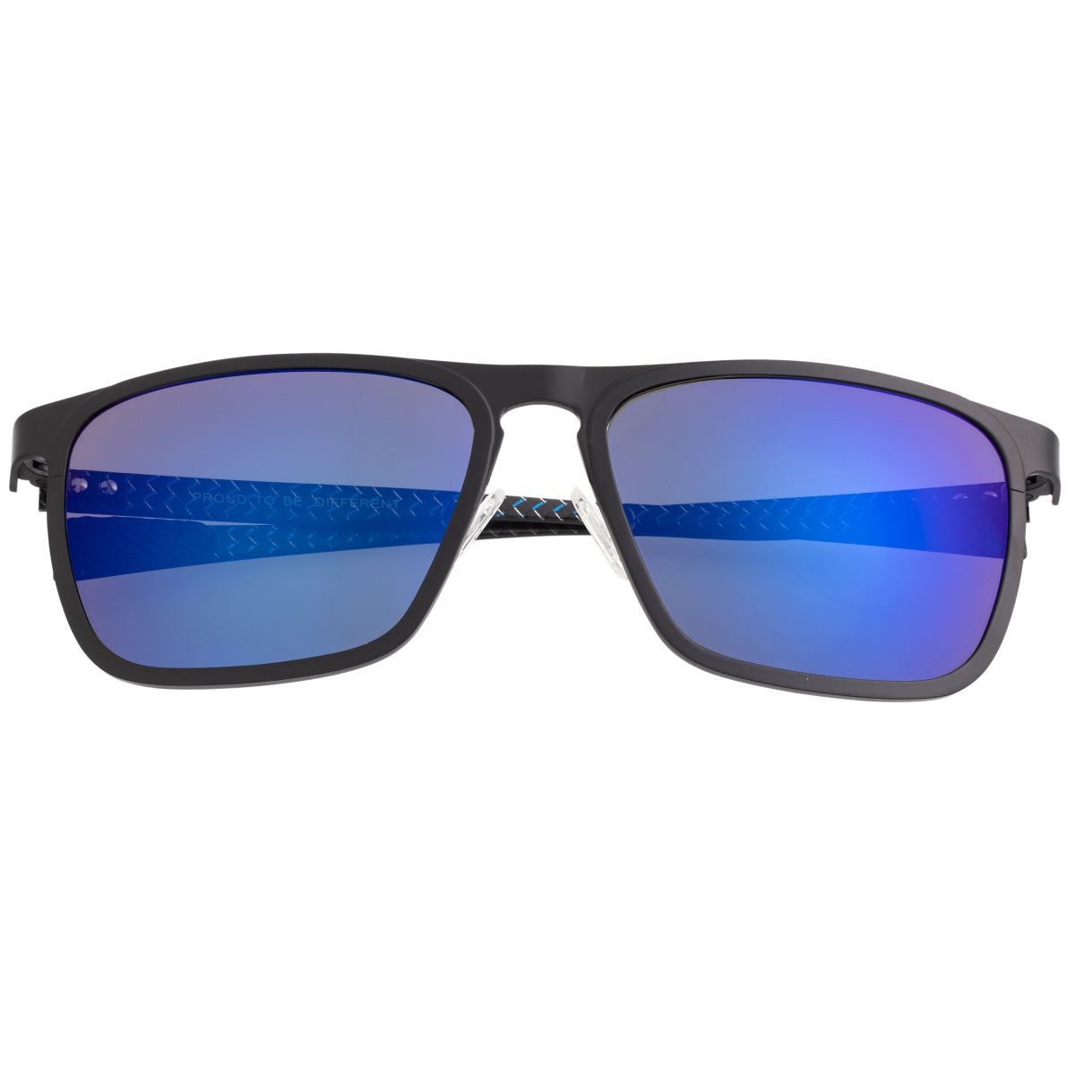 Breed Capricorn Titanium Polarized Sunglasses - Black/Blue - BSG031BK