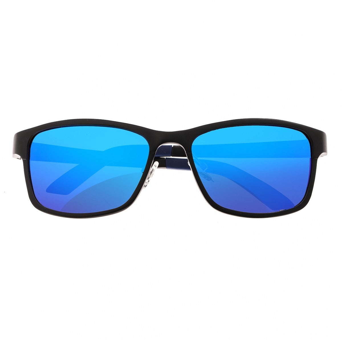 Breed Hydra Aluminium Polarized Sunglasses - Black/Blue - BSG022BK
