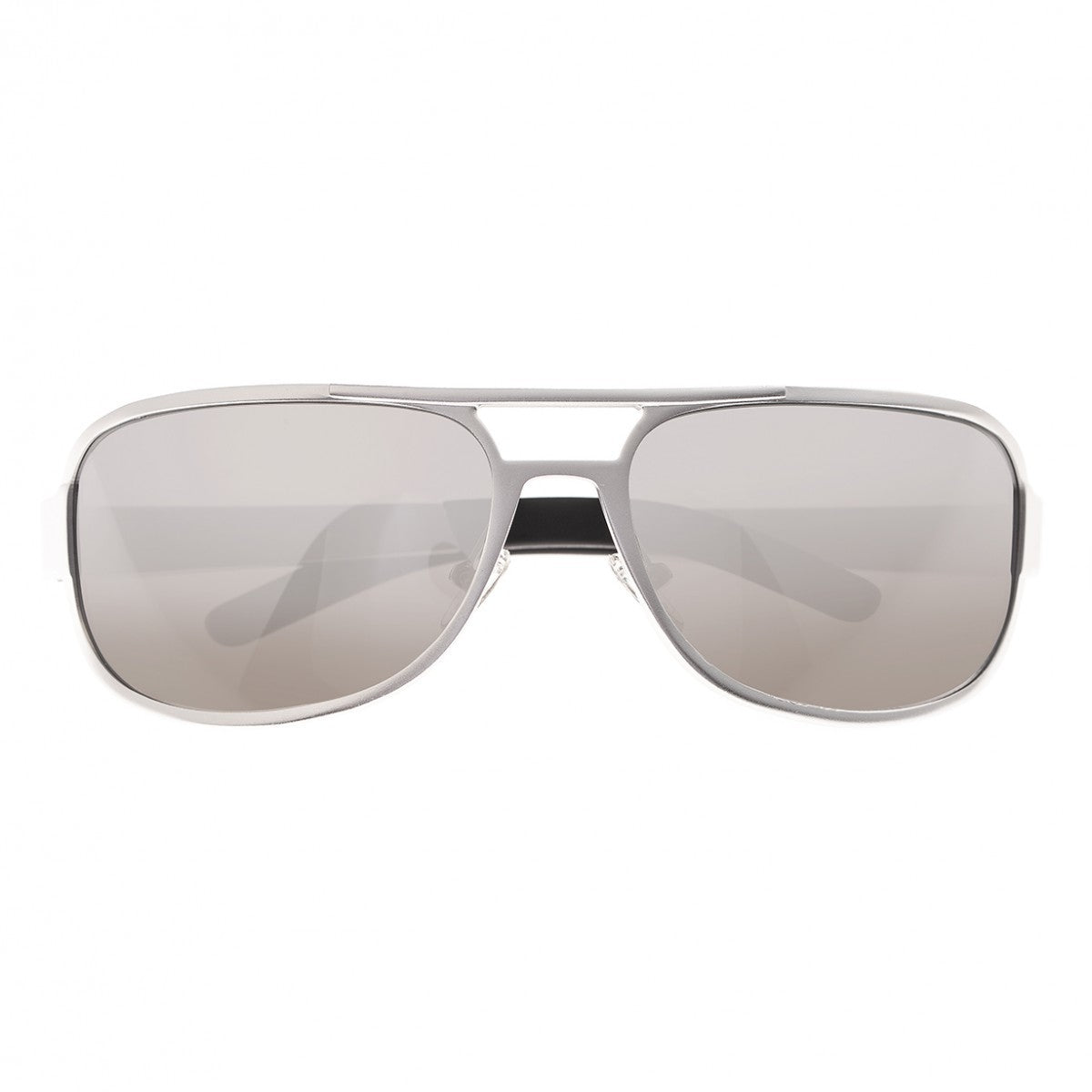 Breed Xander Aluminium Polarized Sunglasses - Silver/Silver - BSG014SR