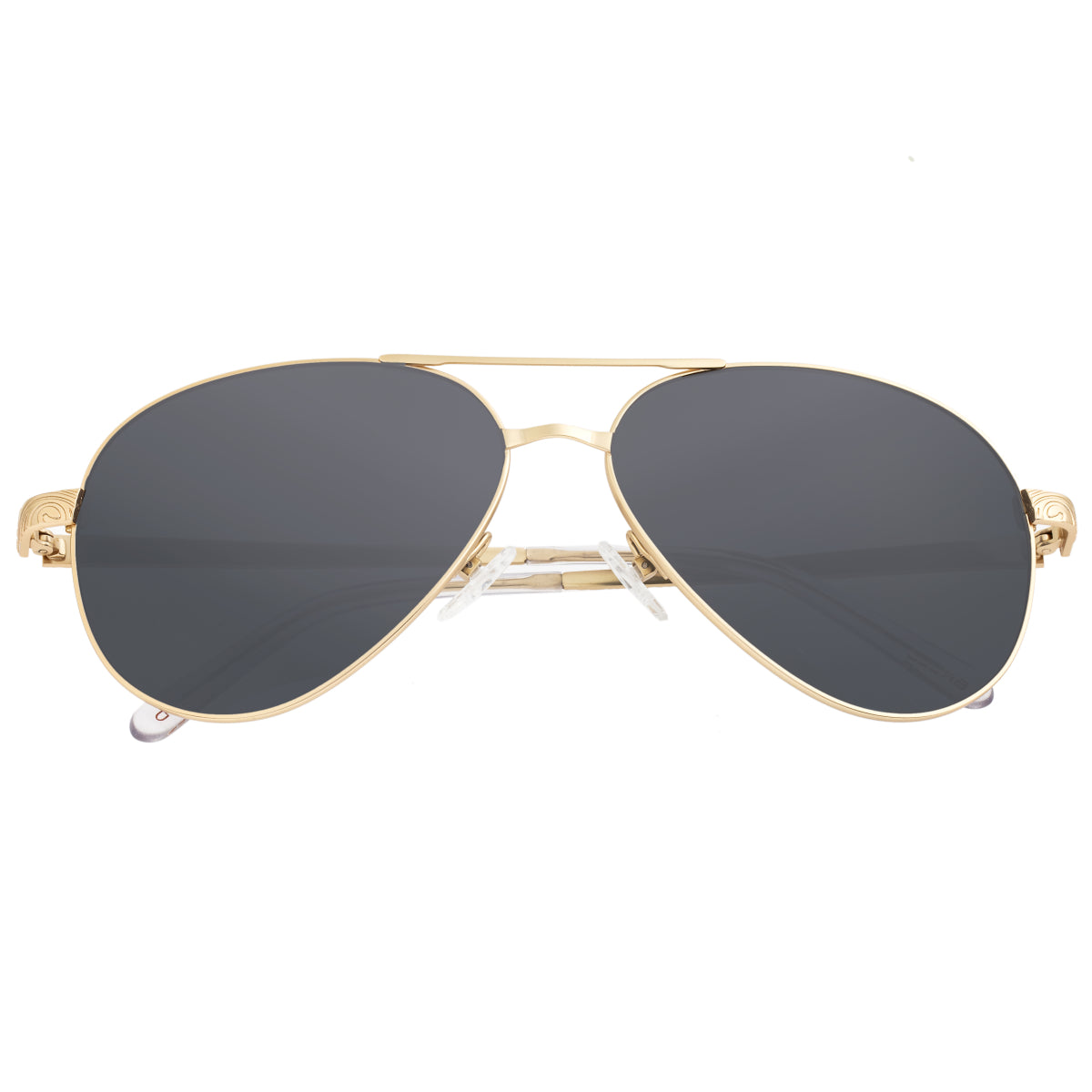 Breed Void Titanium Polarized Sunglasses - Gold/Black - BSG059GD