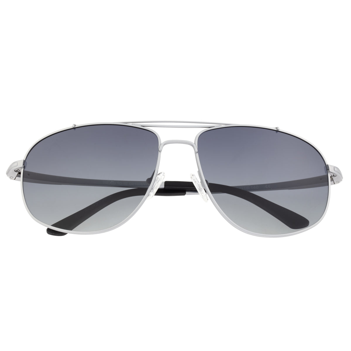 Breed Asteroid Titanium Polarized Sunglasses - Silver/Black - BSG052SL