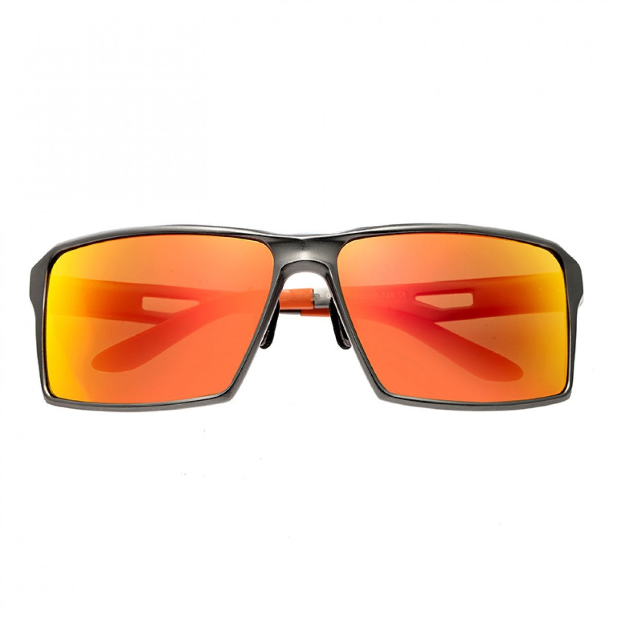 Breed Centaurus Aluminium Polarized Sunglasses - Gunmetal/Red-Yellow - BSG021DR