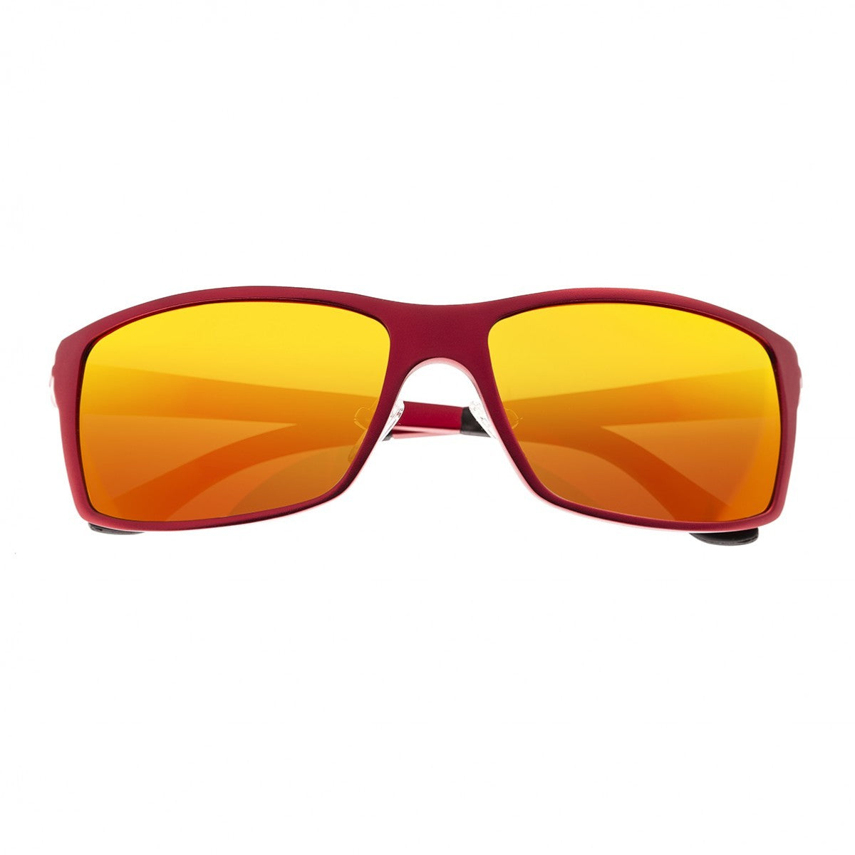 Breed Kaskade Aluminium Polarized Sunglasses - Red/Red-Yellow - BSG016RD