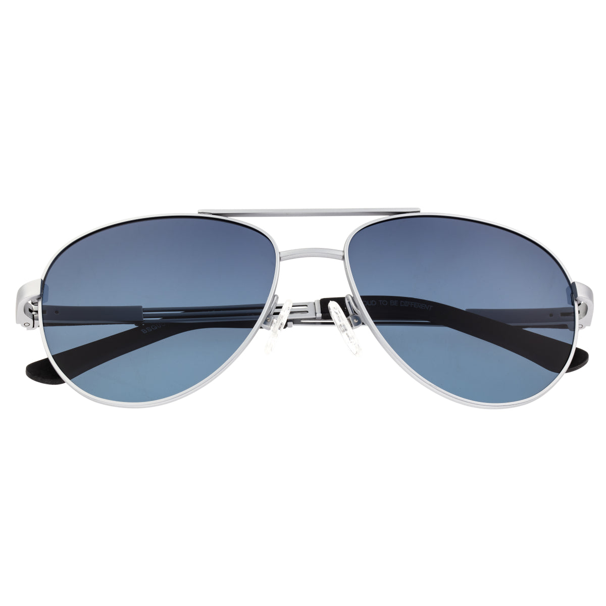 Breed Leo Titanium Polarized Sunglasses - Silver/Blue - BSG051SL