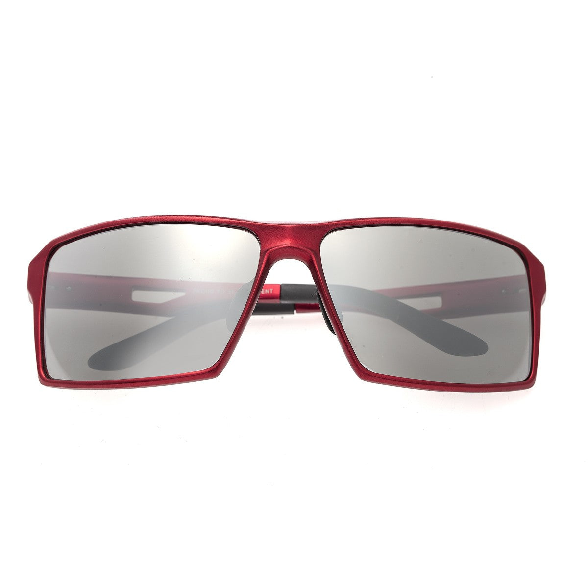 Breed Centaurus Aluminium Polarized Sunglasses - Red/Silver - BSG021RD