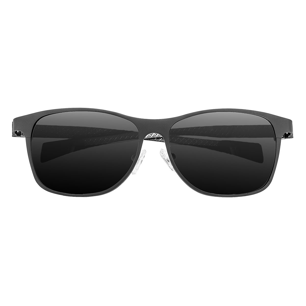 Breed Templar Titanium Polarized Sunglasses - Gunmetal/Black - BSG035GM