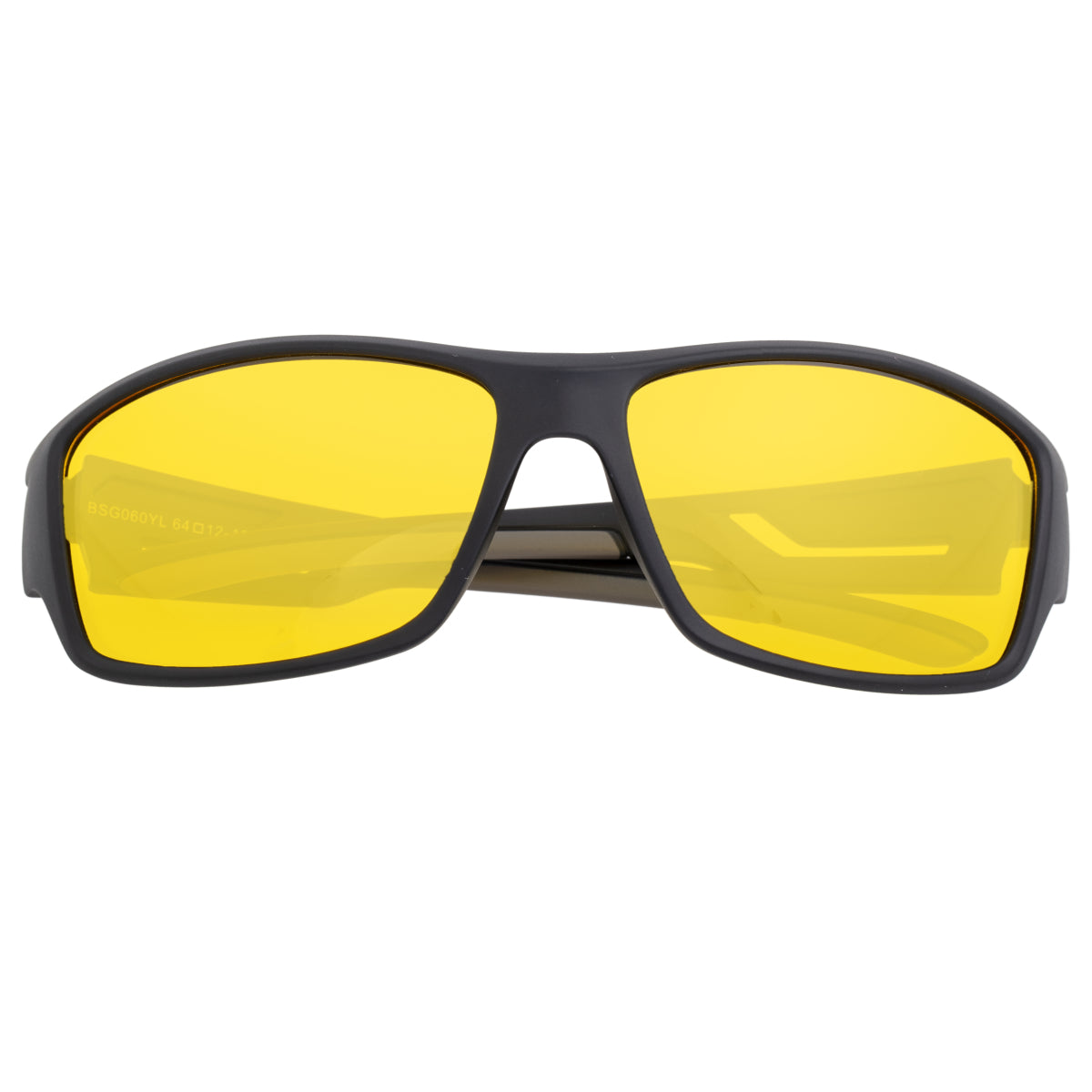 Breed Aquarius Polarized Sunglasses - Black/Yellow - BSG060YL