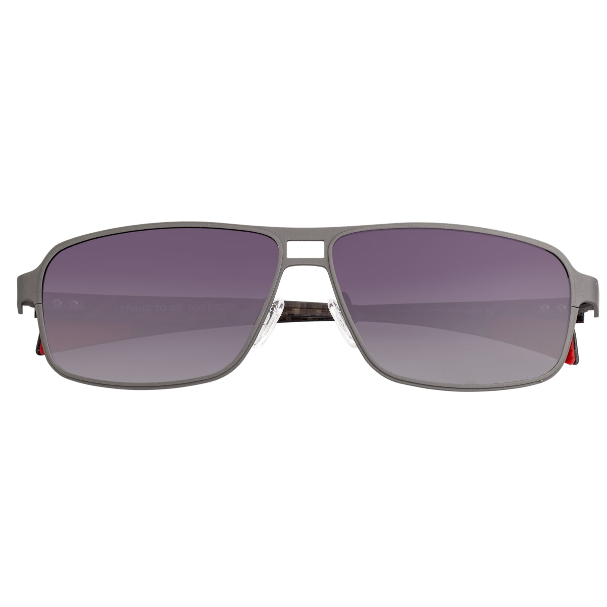Breed Meridian Titanium and Carbon Fiber Polarized Sunglasses - Gunmetal/Black - BSG003GM