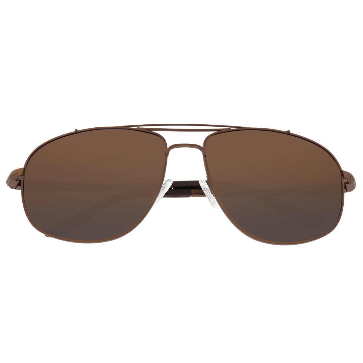 Breed Asteroid Titanium Polarized Sunglasses - Brown/Brown - BSG052BN