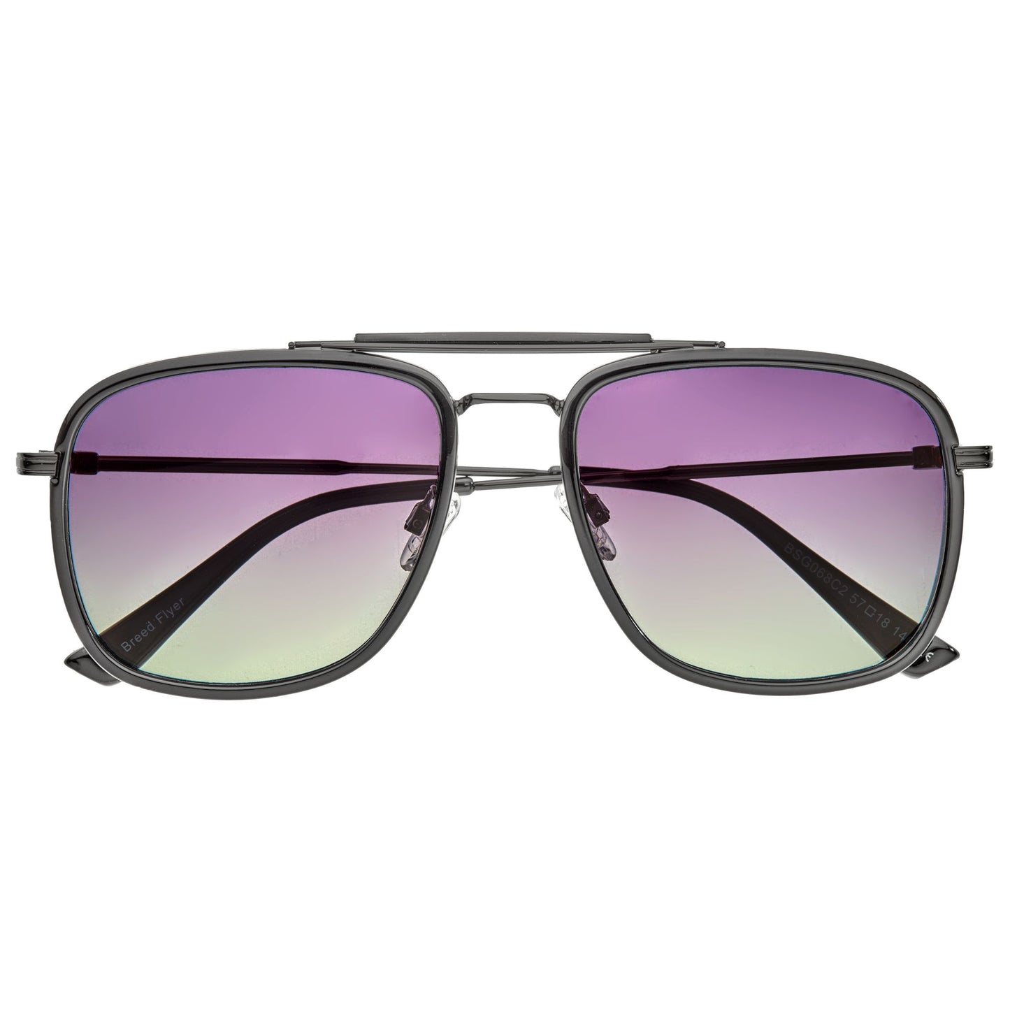 Breed Flyer Polarized Sunglasses - Black/Black - BSG068C2
