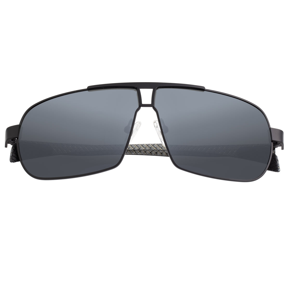 Breed Sagittarius Titanium Polarized Sunglasses - Black/Black - BSG032BK