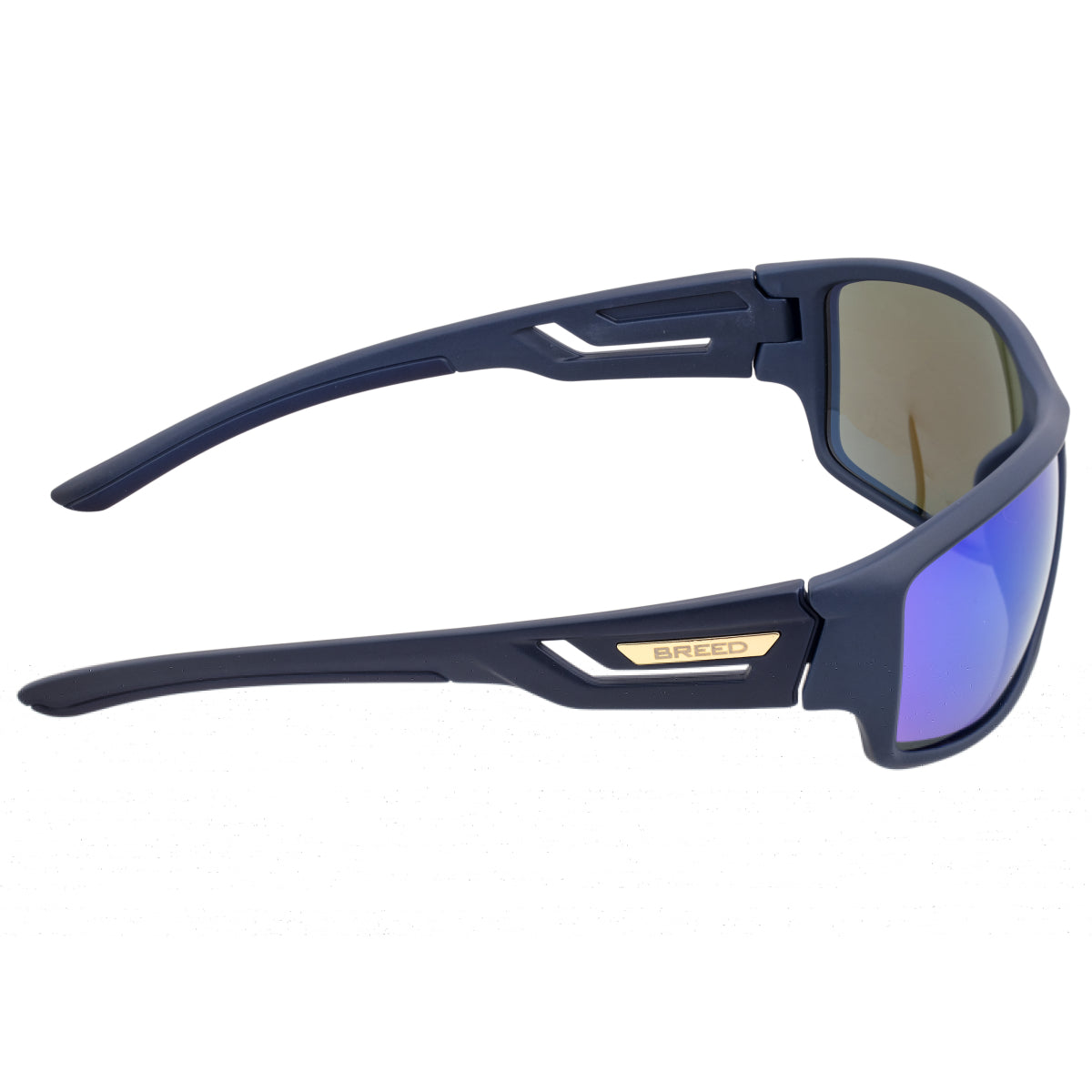 Breed Aquarius Polarized Sunglasses - Navy/Blue - BSG060BL