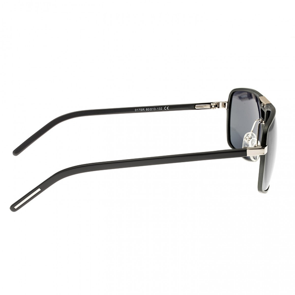 Breed Retrograde Aluminium Polarized Sunglasses - Black/Black - BSG017BK
