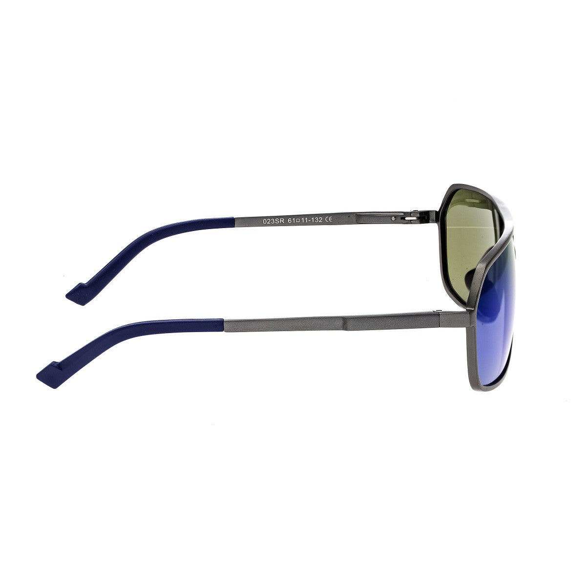 Breed Fornax Aluminium Polarized Sunglasses - Gunmetal/Blue - BSG023SR