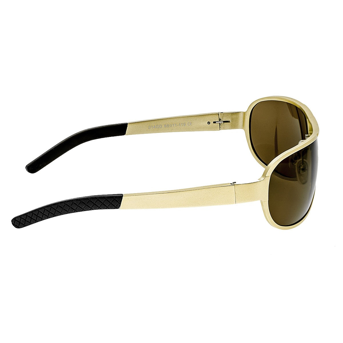Breed Xander Aluminium Polarized Sunglasses - Gold/Brown - BSG014GD