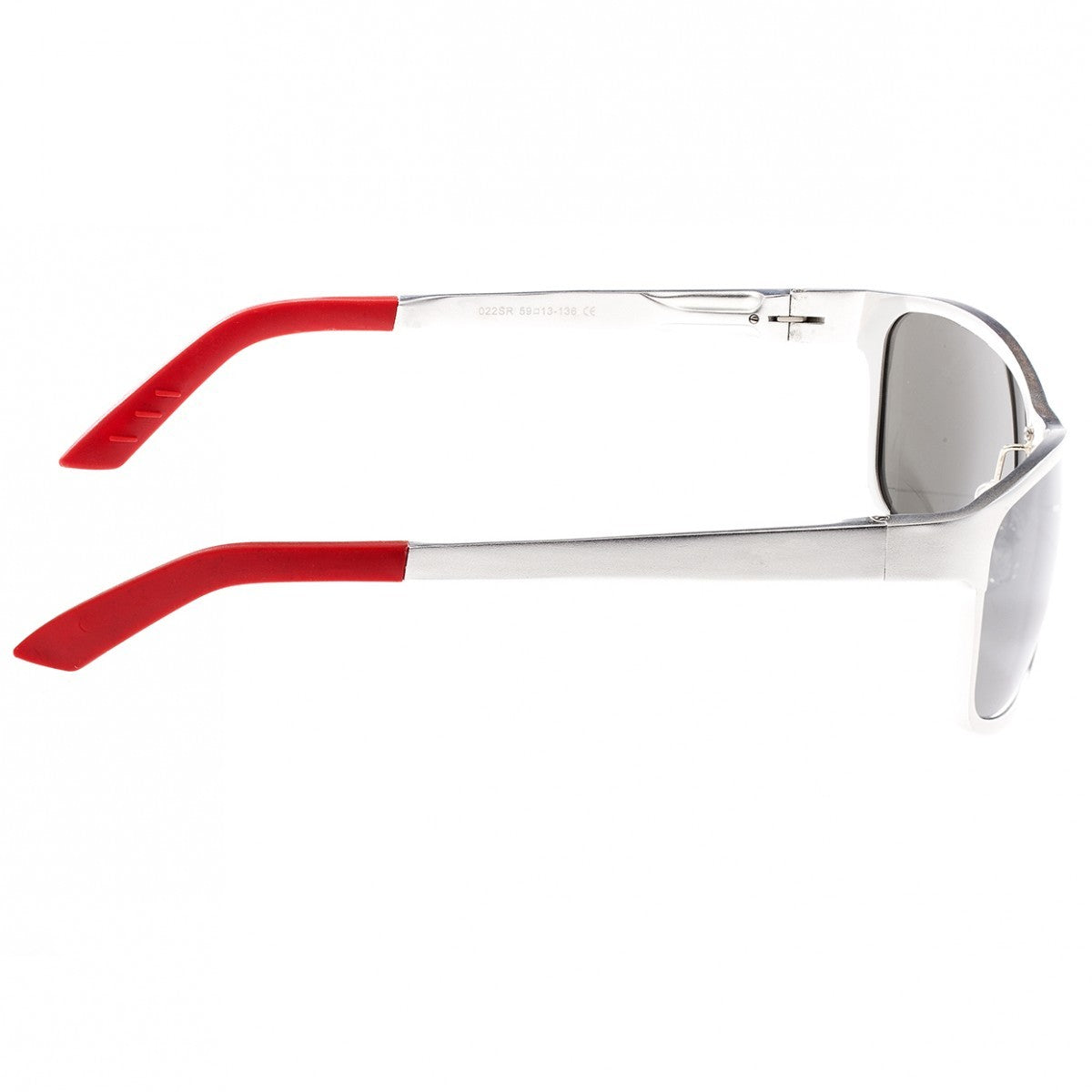 Breed Hydra Aluminium Polarized Sunglasses - Silver/Silver - BSG022SR