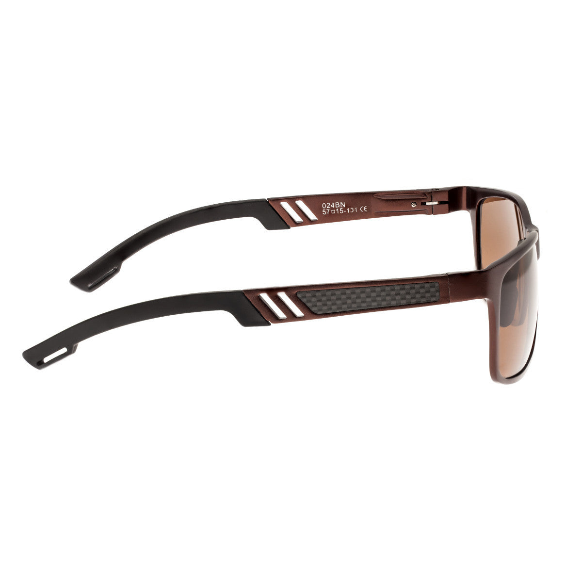 Breed Pyxis Titanium Polarized Sunglasses - Brown/Brown - BSG024BN