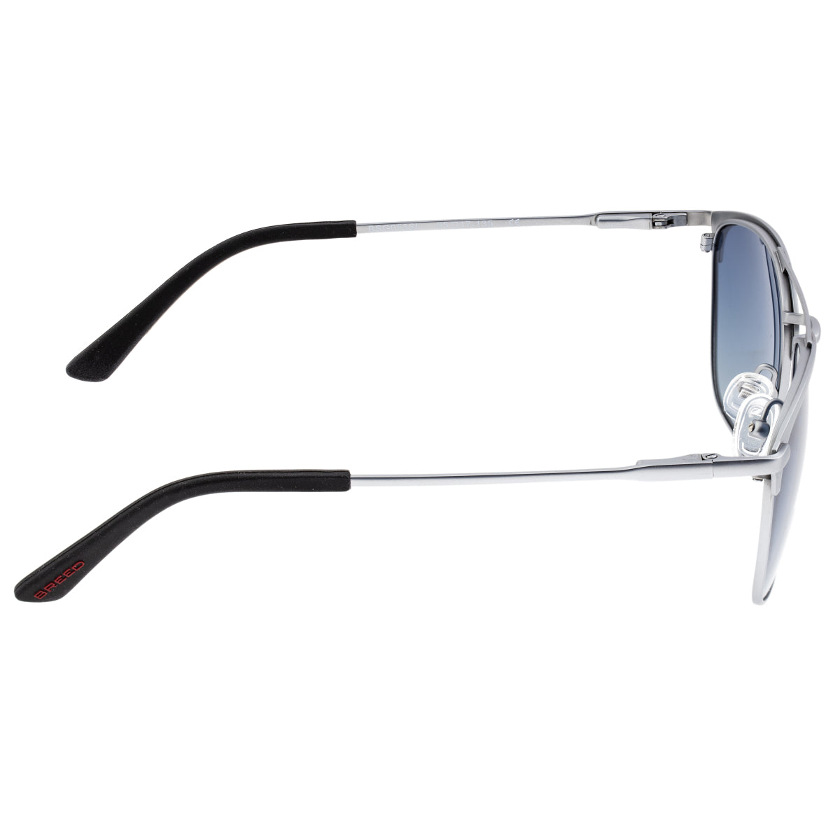 Breed Zodiac Titanium Polarized Sunglasses - Silver/Blue - BSG053SL