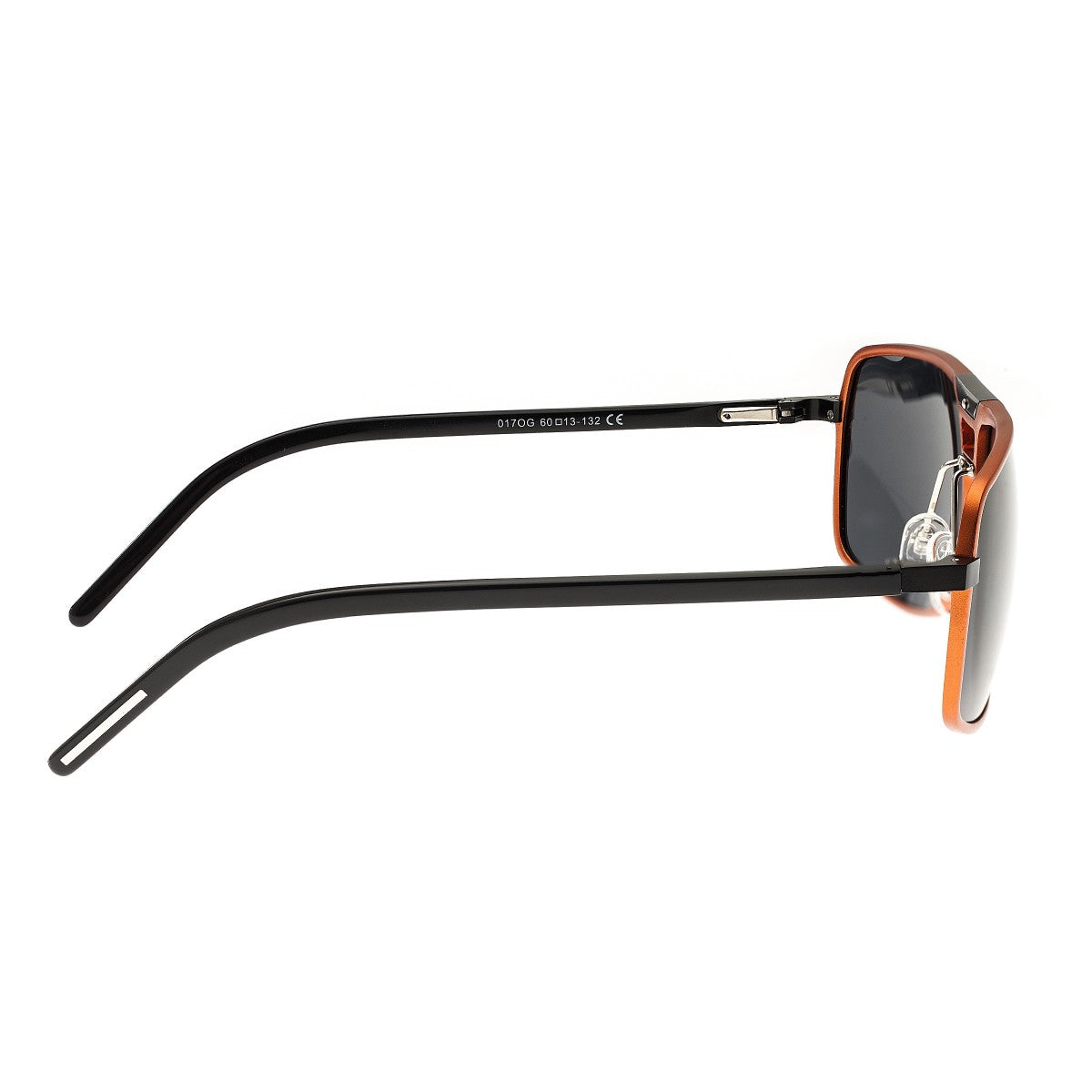Breed Retrograde Aluminium Polarized Sunglasses - Orange/Black - BSG017OG