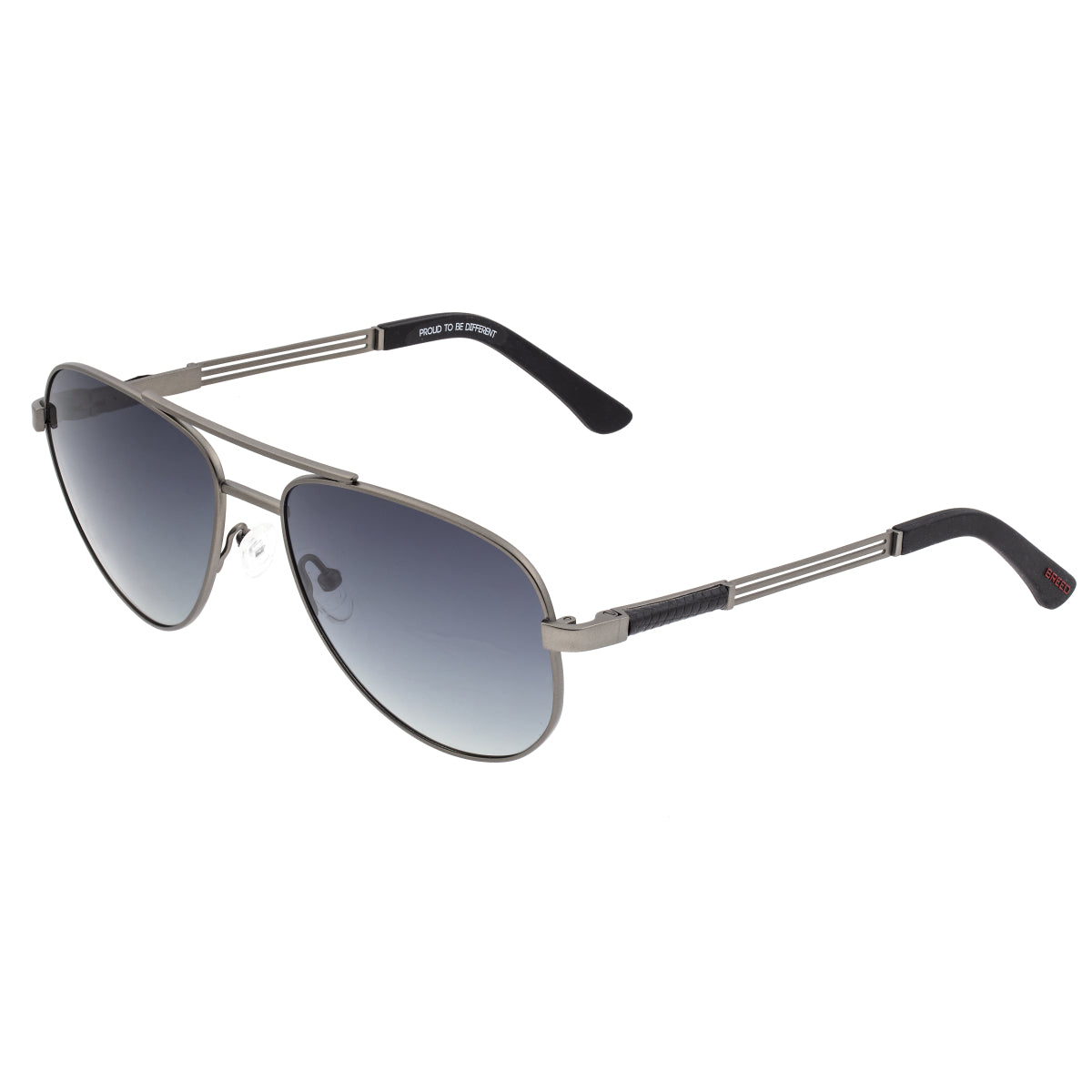 Breed Leo Titanium Polarized Sunglasses - Gunmetal/Black - BSG051GM