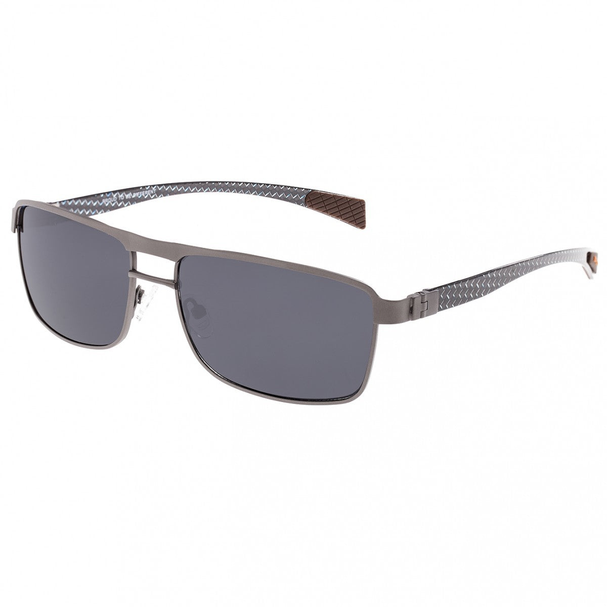 Breed Taurus Titanium and Carbon Fiber Polarized Sunglasses - Gunmetal/Black - BSG005GM