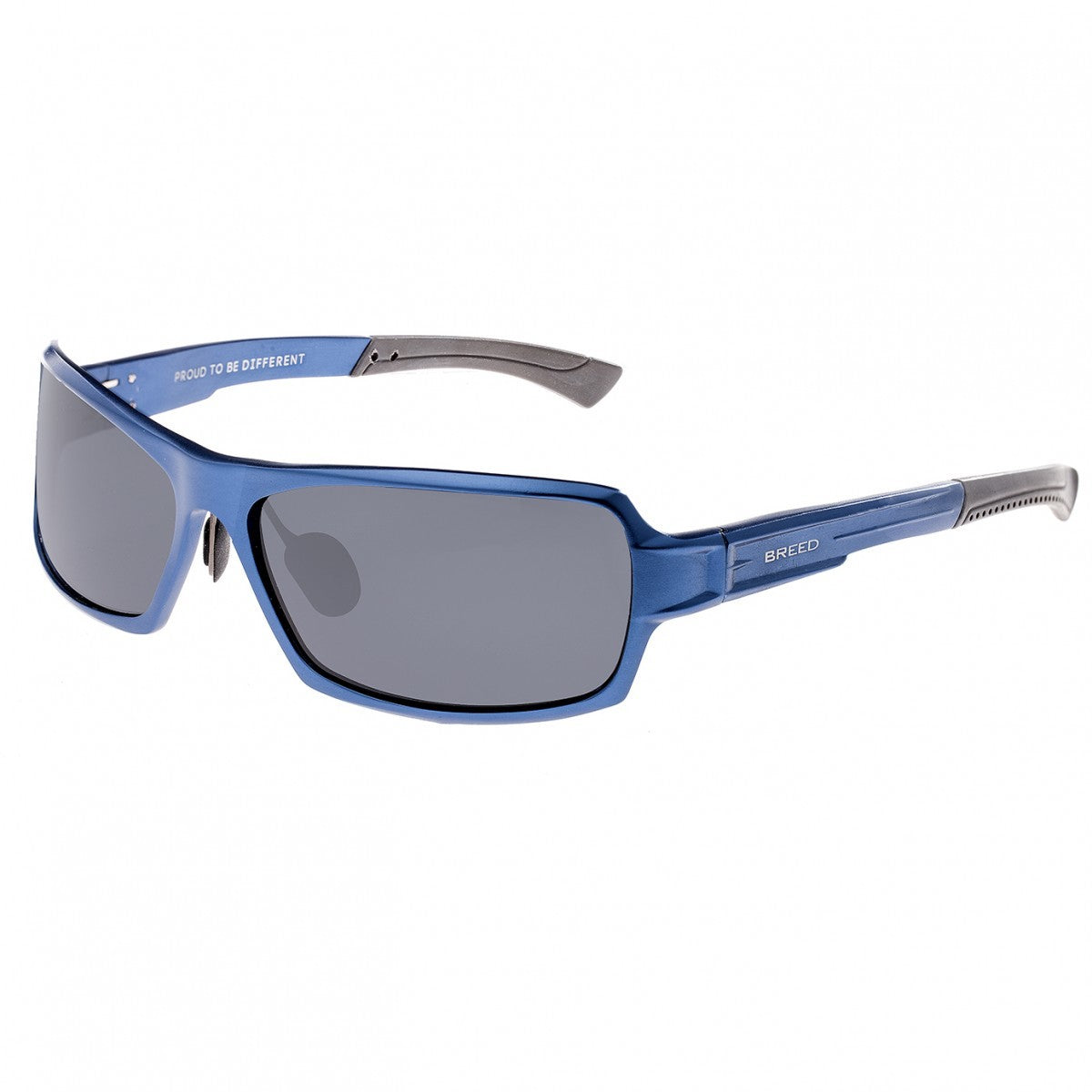 Breed Cosmos Aluminium Polarized Sunglasses - Blue/Black - BSG013BL