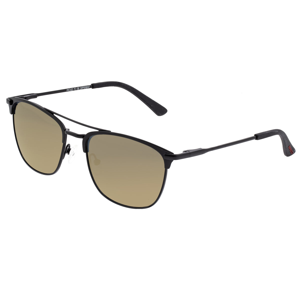 Breed Zodiac Titanium Polarized Sunglasses - Black/Bronze - BSG053BK