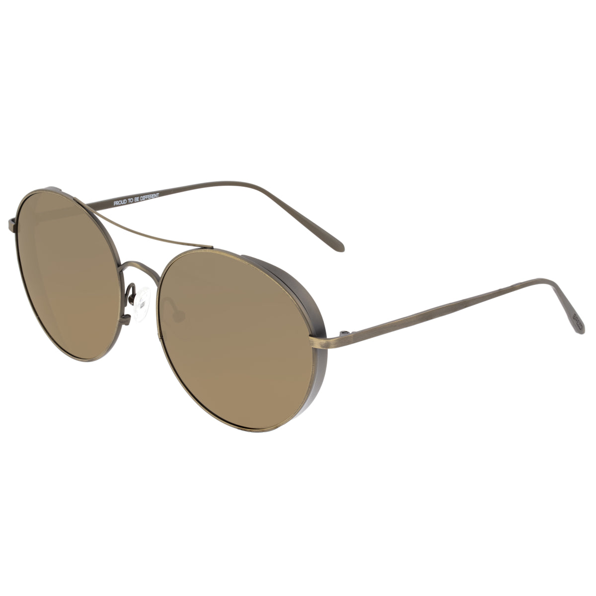 Breed Barlow Titanium Polarized Sunglasses - Bronze/Brown - BSG055BN