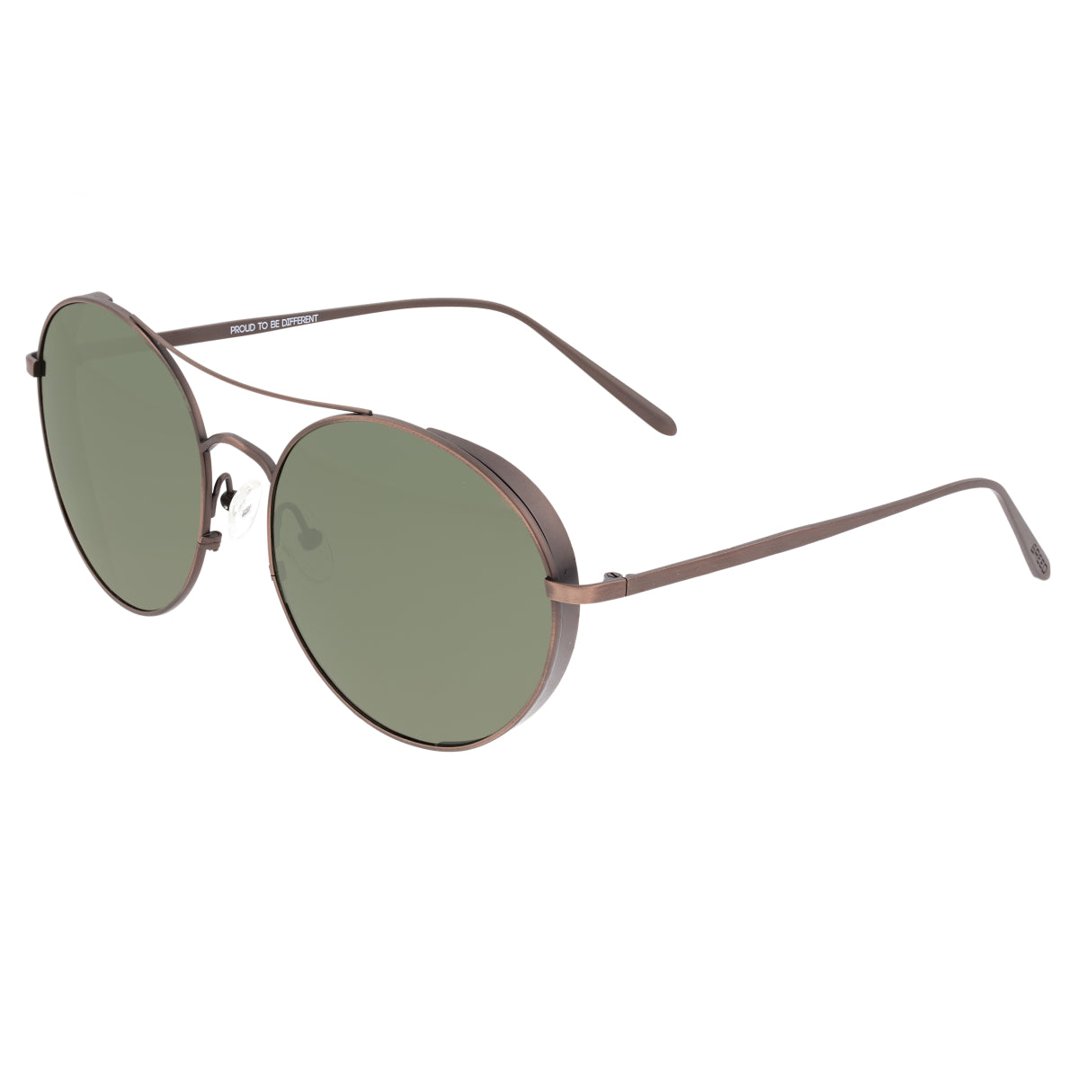Breed Barlow Titanium Polarized Sunglasses - Brown/Black - BSG055RB
