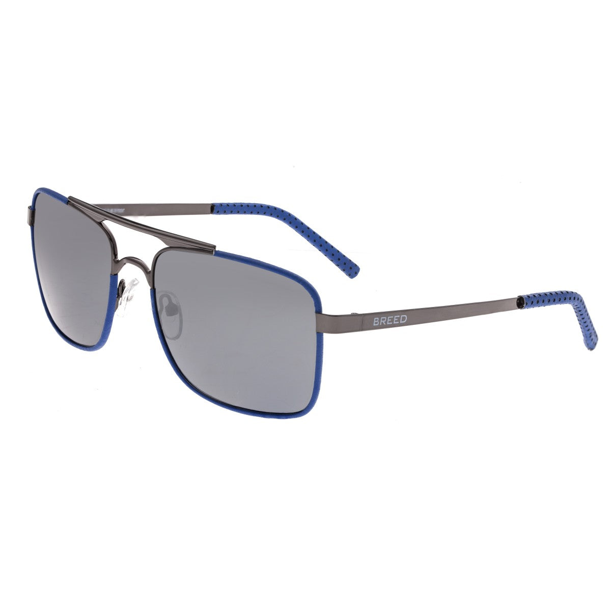 Breed Draco Polarized Sunglasses - Gunmetal/Black - BSG047GM