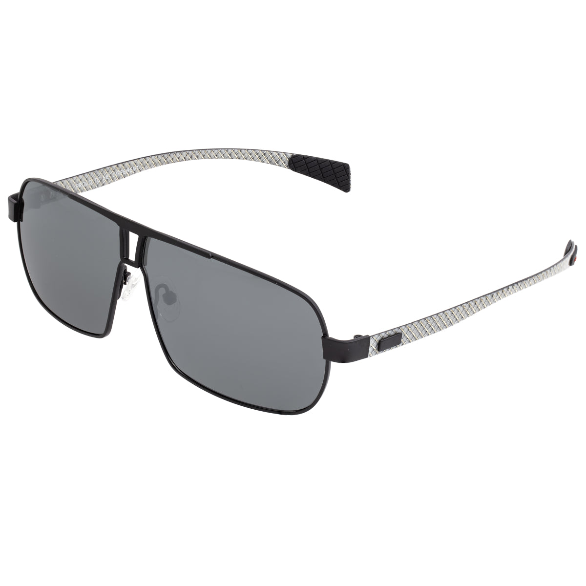 Breed Sagittarius Titanium Polarized Sunglasses - Black/Black - BSG032BK