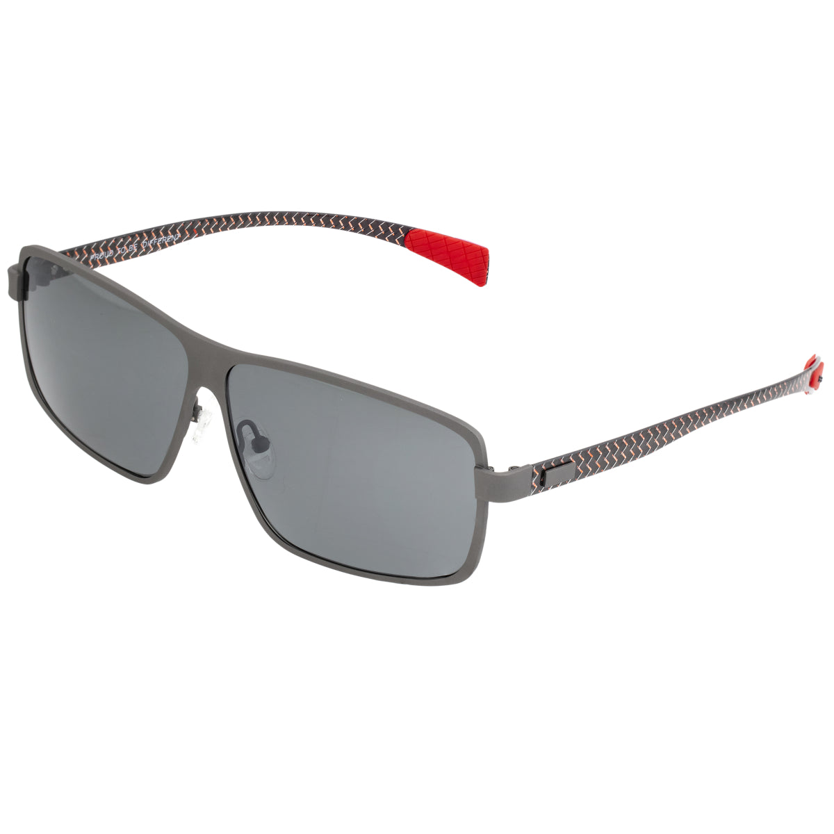 Breed Finlay Titanium Polarized Sunglasses - Gunmetal/Black - BSG033GM