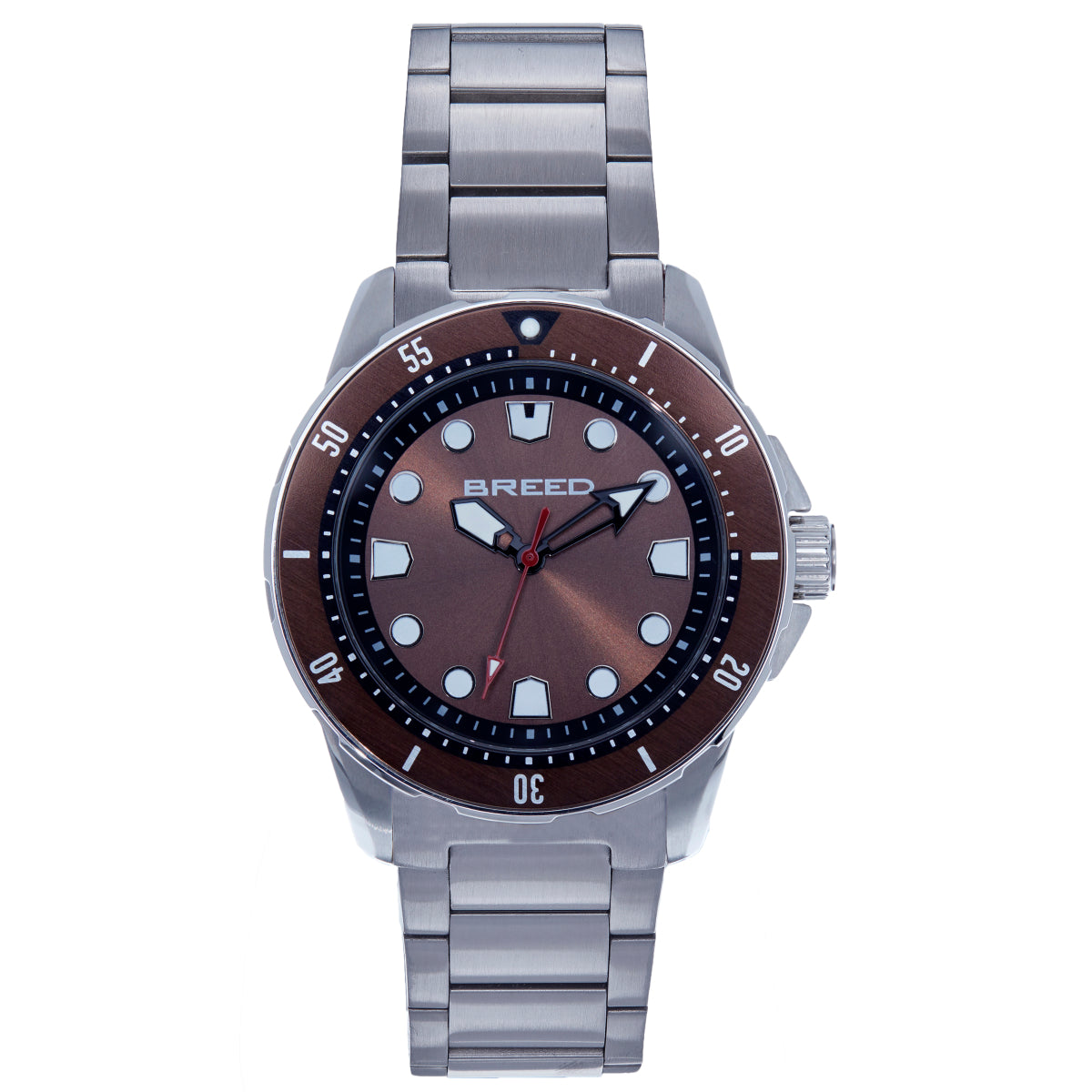 Breed Colton Bracelet Watch - Brown - BRD9408