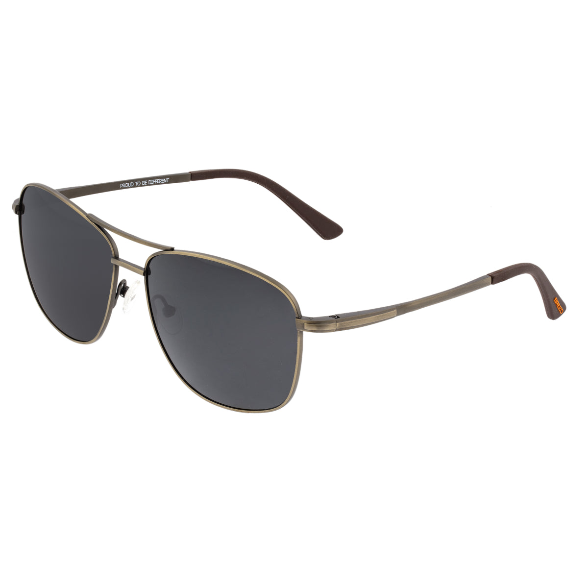 Breed Hera Titanium Polarized Sunglasses - Bronze/Black - BSG054BN