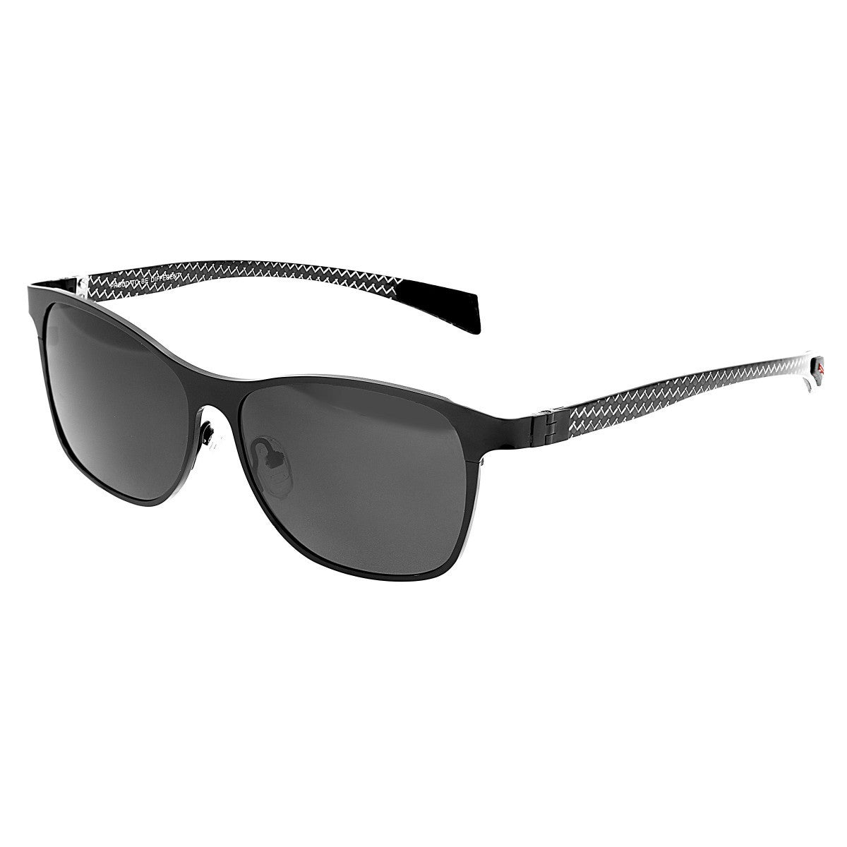 Breed Templar Titanium Polarized Sunglasses - Black/Black - BSG035BK