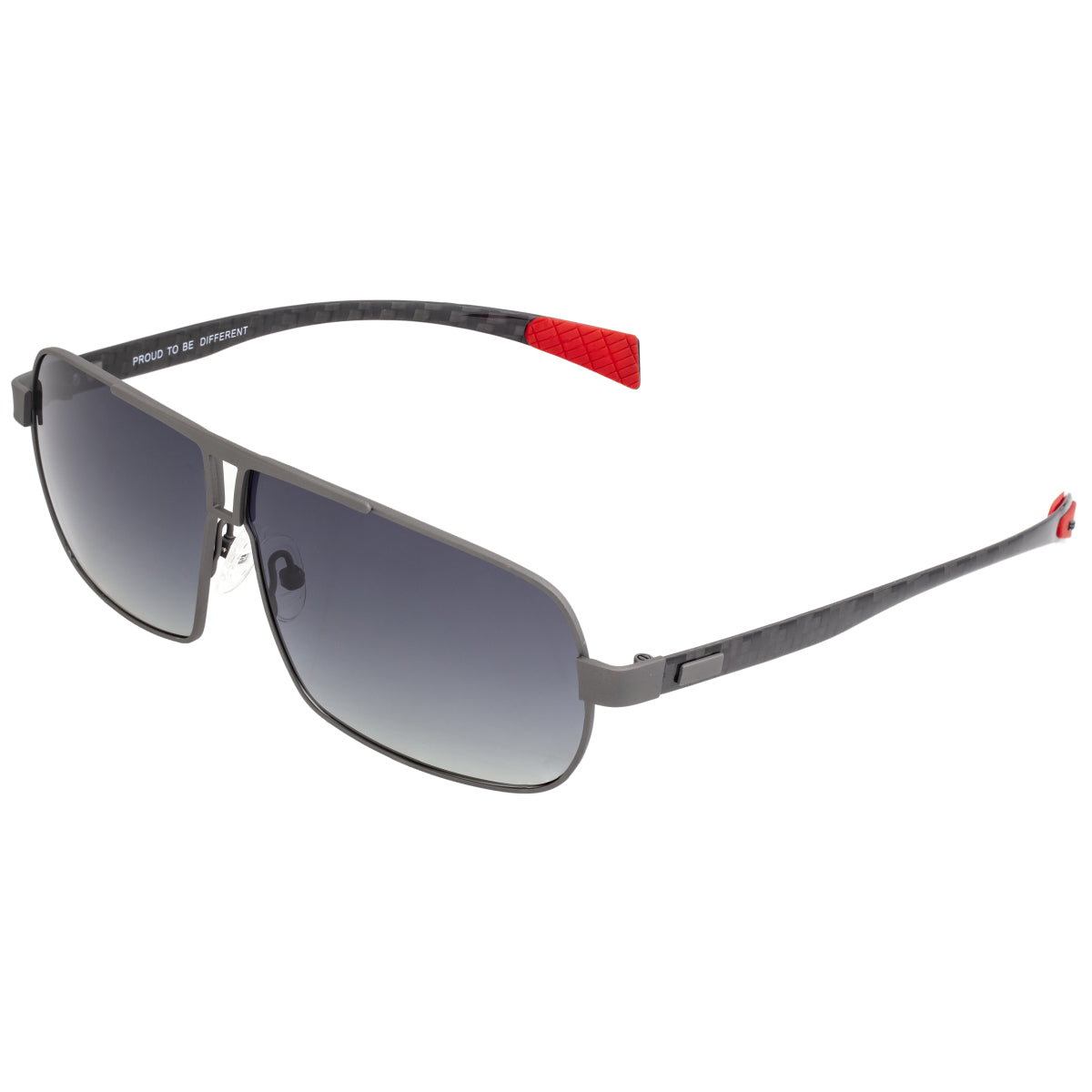 Breed Sagittarius Titanium Polarized Sunglasses - Gunmetal/Black - BSG032GM