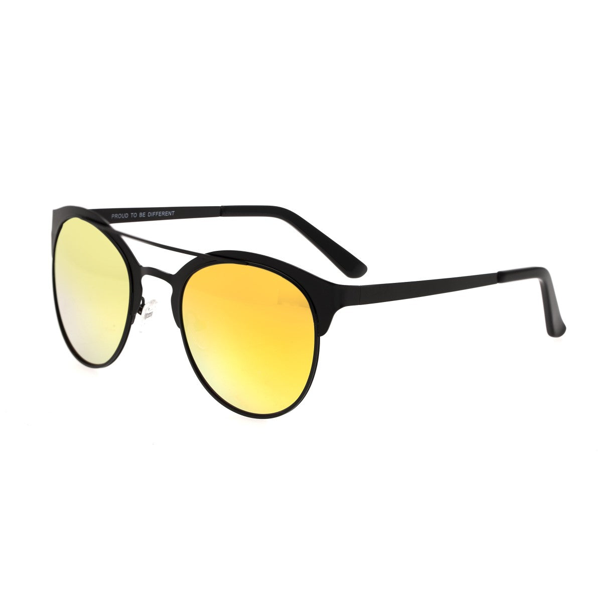 Breed Phoenix Titanium Polarized Sunglasses - Black/Yellow - BSG036BK
