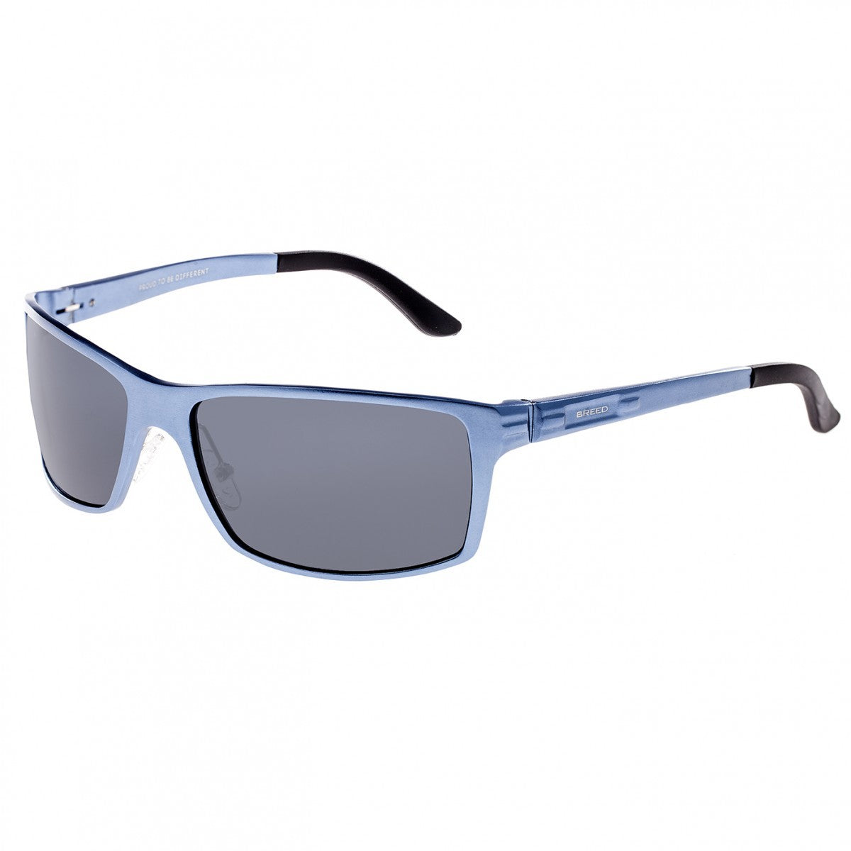 Breed Kaskade Aluminium Polarized Sunglasses - Blue/Black - BSG016BL