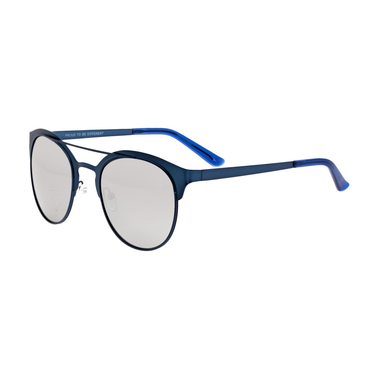 Breed Phoenix Titanium Polarized Sunglasses - Blue/Silver - BSG036BL
