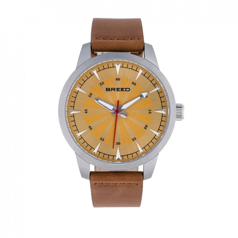 Breed Renegade Leather-Band Watch