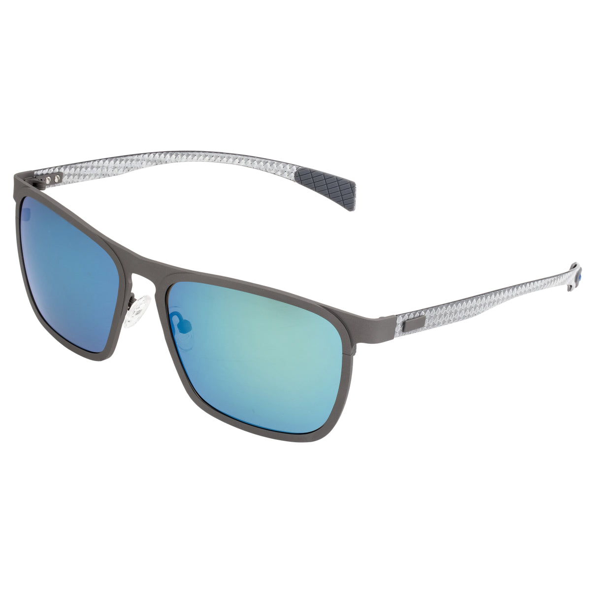 Breed Capricorn Titanium Polarized Sunglasses - Gunmetal/Blue-Green - BSG031GM