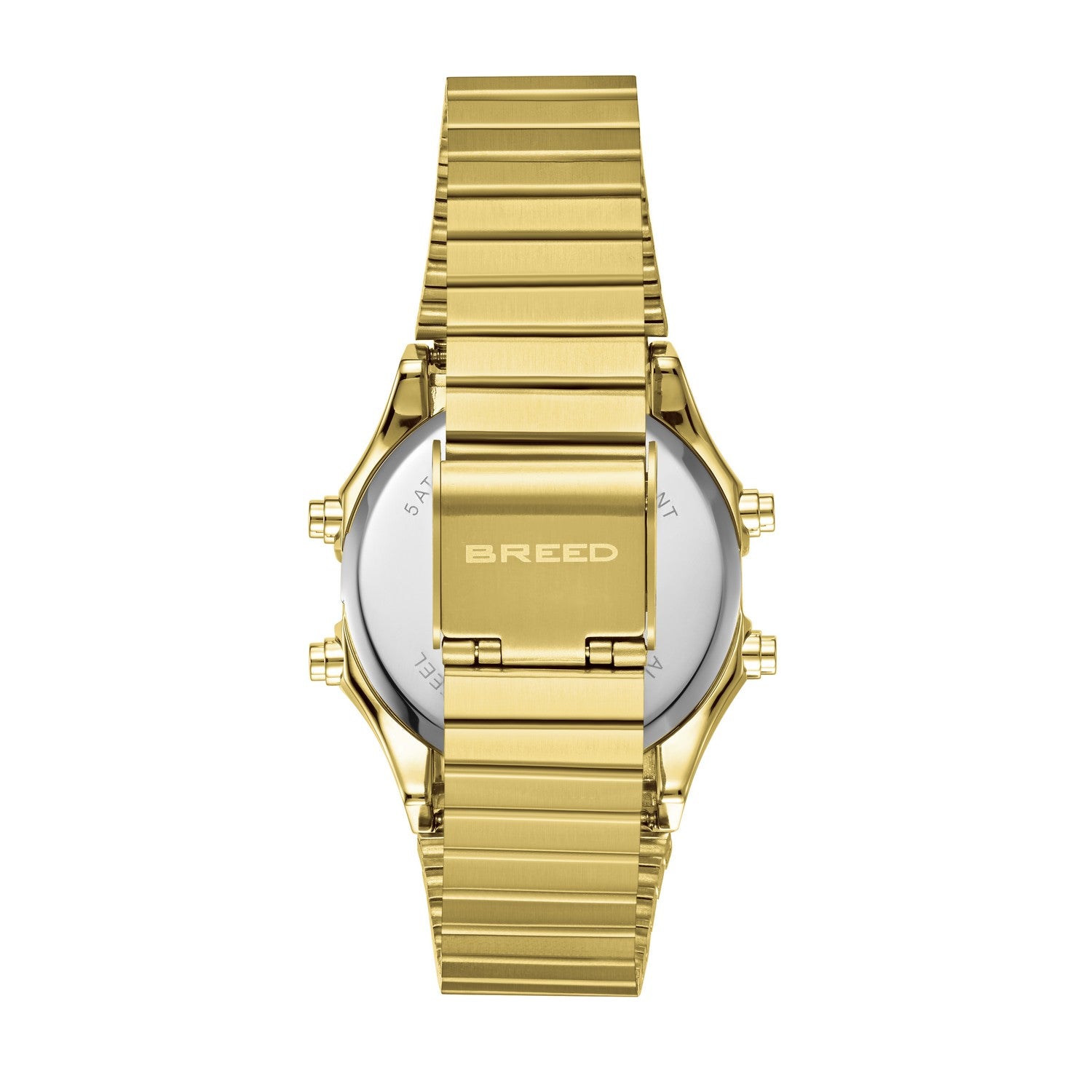Breed Terra LCD Bracelet Watch - Gold - BRD9703