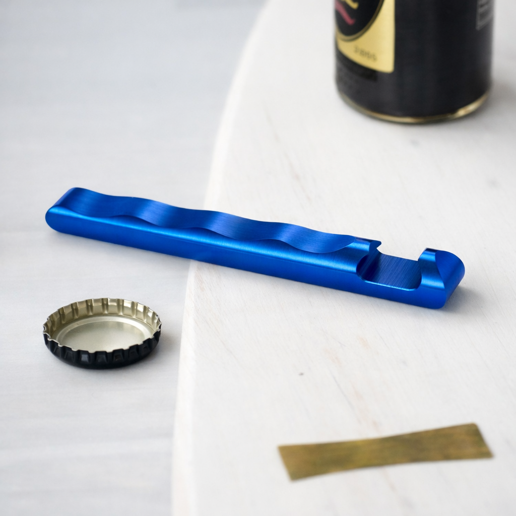 Breed Wave Bottle Opener - Blue - BRDWAVE-02