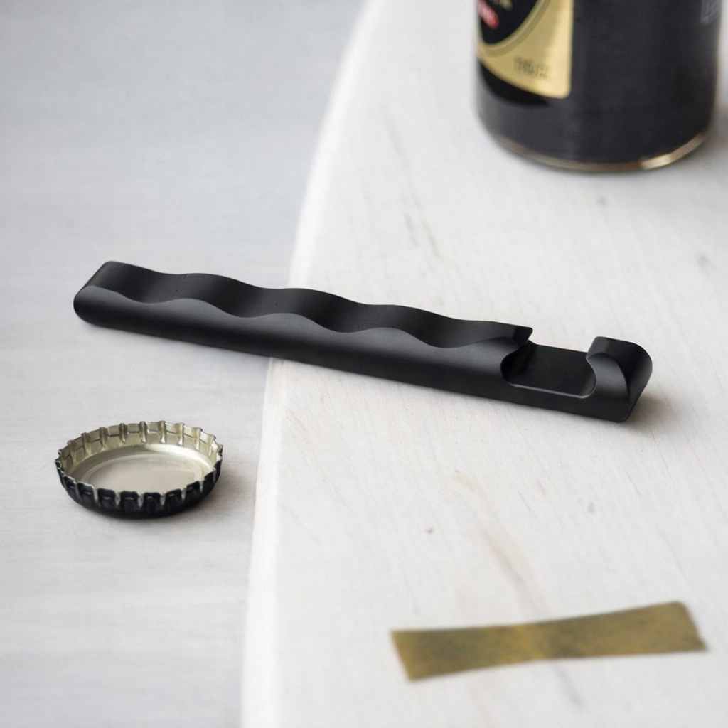 Breed Wave Bottle Opener - Gunmetal - BRDWAVE-03