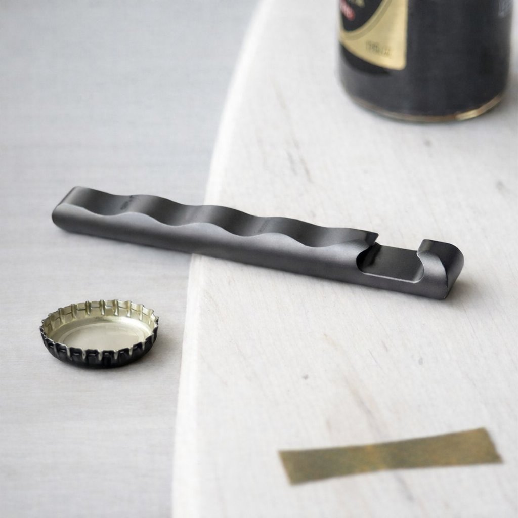 Breed Wave Bottle Opener - Gunmetal - BRDWAVE-03