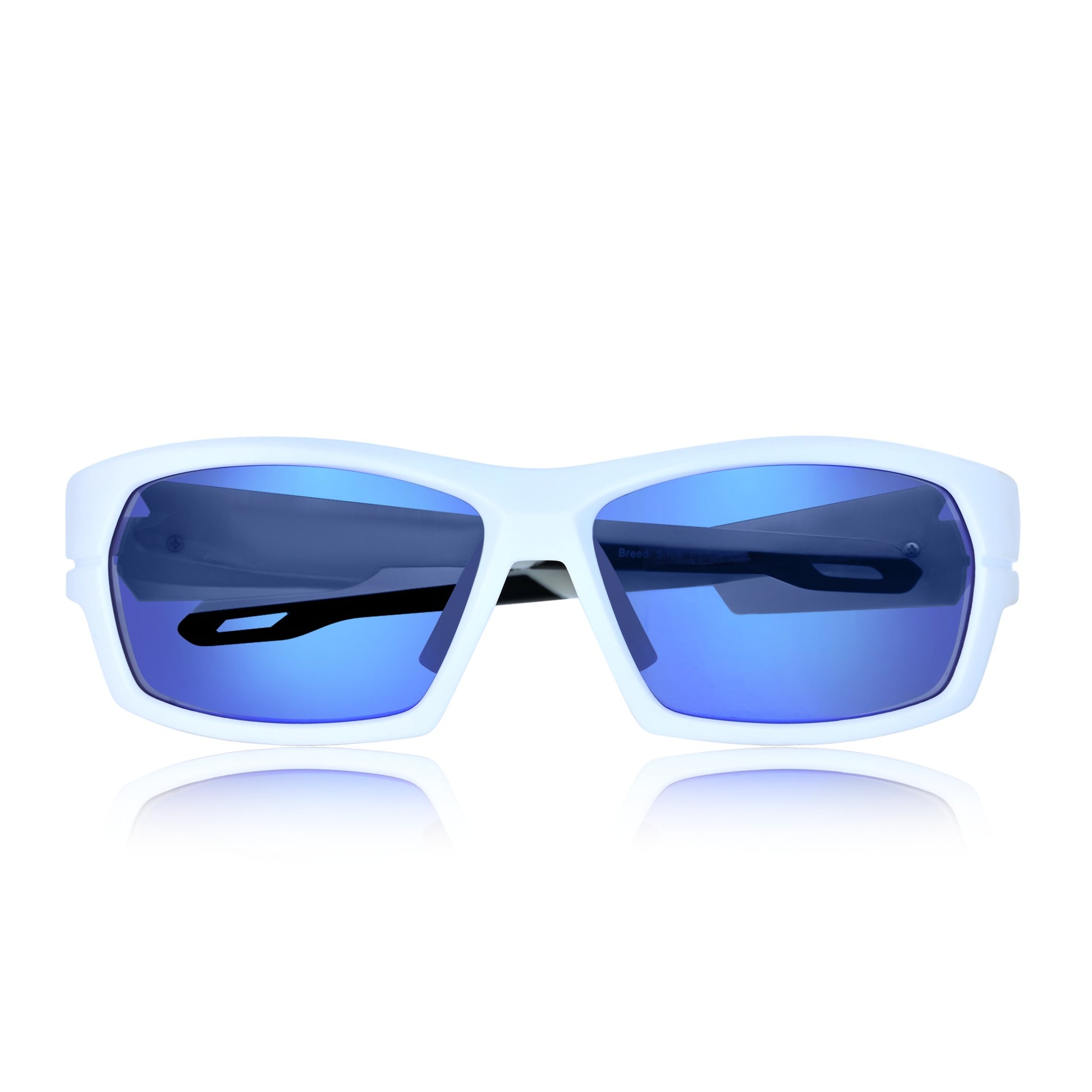 Breed Sirus Polarized Sunglasses - White/Blue - BSG069C6