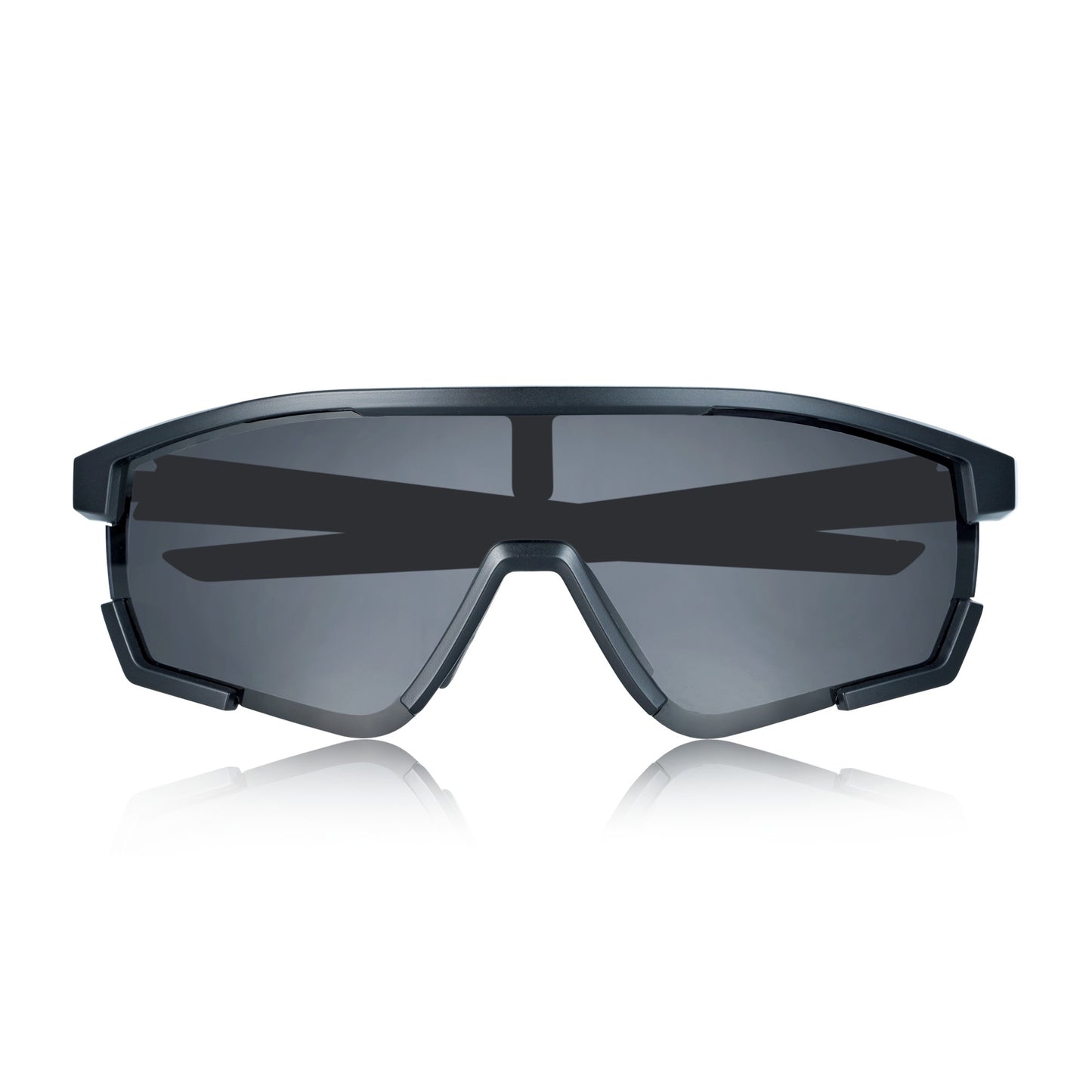 Breed Vega Polarized Sunglasses - Black/Black - BSG070C1